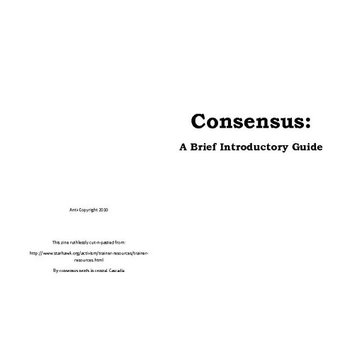Consensus_imposed